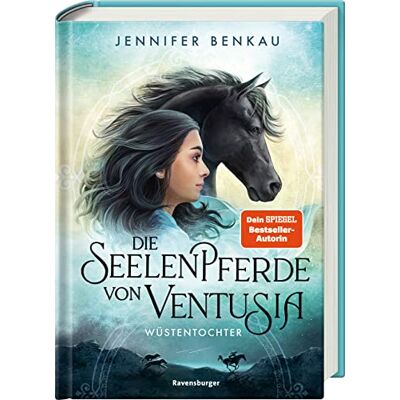 Jennifer Benkau Die Seelenpferde Von Ventusia, Band 2: Wüstentochter (Abenteuerliche Pferdefantasy Ab 10 Jahren Von Der Dein-Spiegel-Bestsellerautorin) (Die Seelenpferde Von Ventusia, 2) - Publicité Jennifer Benkau Die Seelenpferde Von Ventusia, Band 2: Wüstentochter (Abenteuerliche Pferdefantasy Ab 10 Jahren Von Der Dein-Spiegel-Bestsellerautorin) (Die Seelenpferde Von Ventusia, 2) - Publicité