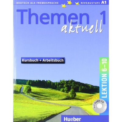 Hartmut Aufderstrasse Themen Aktuell 1 - Sechsbändige Ausgabe. Deutsch Als Fremdsprache - Niveaustufe A1: Themen Aktuell 1: Deutsch Als Fremdsprache / Kursbuch Und Arbeitsbuch Mit Integrierter Audio-Cd - Lektion 6-10 - Publicité Hartmut Aufderstrasse Themen Aktuell 1 - Sechsbändige Ausgabe. Deutsch Als Fremdsprache - Niveaustufe A1: Themen Aktuell 1: Deutsch Als Fremdsprache / Kursbuch Und Arbeitsbuch Mit Integrierter Audio-Cd - Lektion 6-10 - Publicité