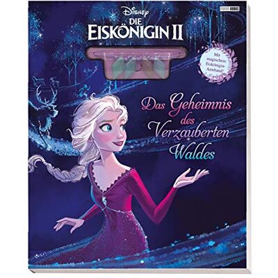 Panini Disney Die Eiskönigin 2: Das Geheimnis Des Verzauberten Waldes (Mit Armband): Buch Mit Magischem Eiskönigin-Armband!: Buch Mit Magischem Eisknigin-Armband! - Publicité Panini Disney Die Eiskönigin 2: Das Geheimnis Des Verzauberten Waldes (Mit Armband): Buch Mit Magischem Eiskönigin-Armband!: Buch Mit Magischem Eisknigin-Armband! - Publicité