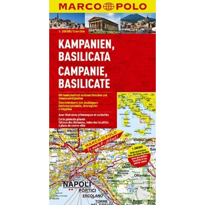 Marco Polo Karte Kampanien, Basilicata (Marco Polo Maps) - Publicité Marco Polo Karte Kampanien, Basilicata (Marco Polo Maps) - Publicité