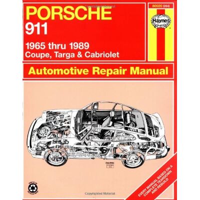 Haynes, J. H. Porsche 911, 1965-1989 (Haynes Porsche 911 Owners Workshop Manual) - Publicité Haynes, J. H. Porsche 911, 1965-1989 (Haynes Porsche 911 Owners Workshop Manual) - Publicité
