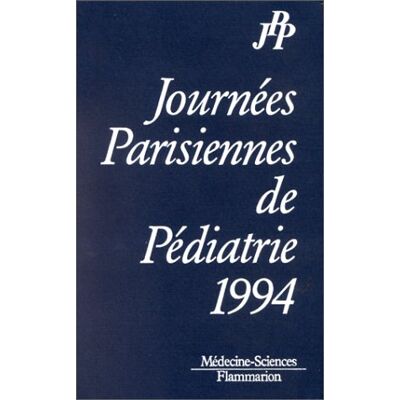 Collectif Journées Parisiennes De Pédiatrie 1994 - Publicité Collectif Journées Parisiennes De Pédiatrie 1994 - Publicité