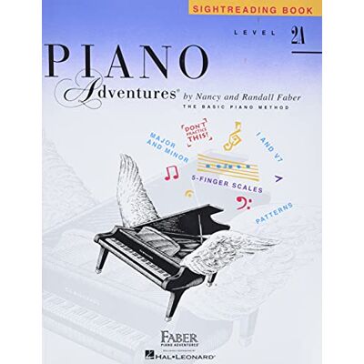 Various Piano Adventures: Sightreading Book - Level 2a: Lehrmaterial Für Klavier - Publicité Various Piano Adventures: Sightreading Book - Level 2a: Lehrmaterial Für Klavier - Publicité