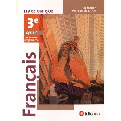 Corinne Abensour Français 3e, Cycle 4 : Livre Unique : Nouveau Programe - Publicité Corinne Abensour Français 3e, Cycle 4 : Livre Unique : Nouveau Programe - Publicité