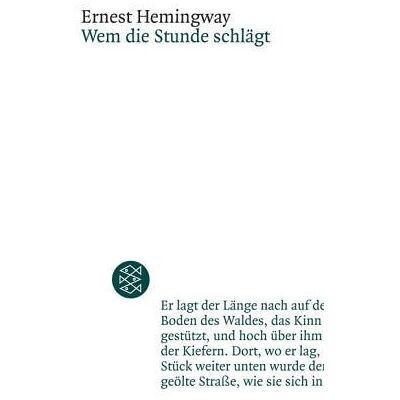 Ernest Hemingway Wem Die Stunde Schlägt, Sonderausgabe - Publicité Ernest Hemingway Wem Die Stunde Schlägt, Sonderausgabe - Publicité