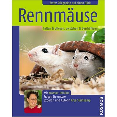 Anja Steinkamp Rennmäuse Halten & Pflegen, Verstehen & Beschäftigen: Mit Kosmos-Infoline - Publicité Anja Steinkamp Rennmäuse Halten & Pflegen, Verstehen & Beschäftigen: Mit Kosmos-Infoline - Publicité