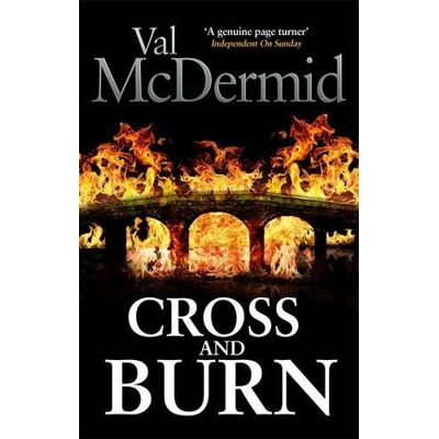 Val McDermid Cross And Burn (Tony Hill) - Publicité Val McDermid Cross And Burn (Tony Hill) - Publicité