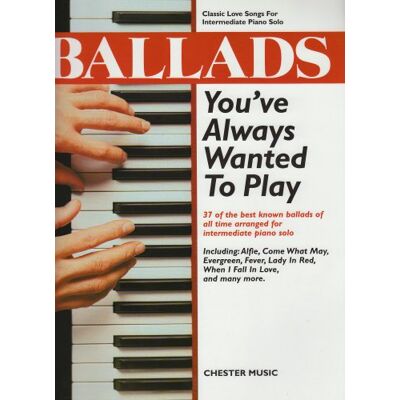 Various Ballads You'Ve Always Wanted To Play. Klavier - Publicité Various Ballads You'Ve Always Wanted To Play. Klavier - Publicité