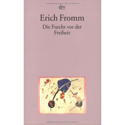 Erich Fromm Die Furcht Vor Der Freiheit - Publicité Erich Fromm Die Furcht Vor Der Freiheit - Publicité