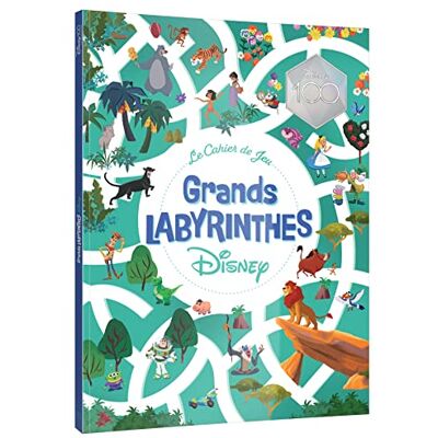 Hachette Grands Labyrinthes Disney : Le Cahier De Jeu : 100 Ans Disney - Publicité Hachette Grands Labyrinthes Disney : Le Cahier De Jeu : 100 Ans Disney - Publicité