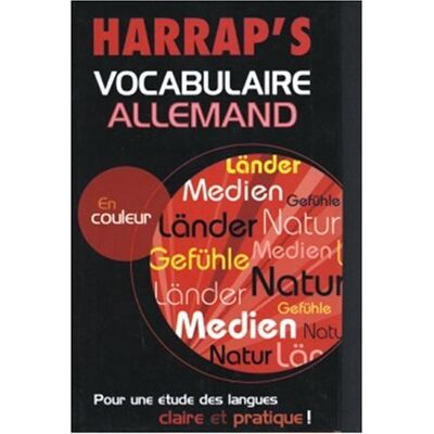 Madeleine Treherne Harrap'S Vocabulaire Allemand - Publicité Madeleine Treherne Harrap'S Vocabulaire Allemand - Publicité