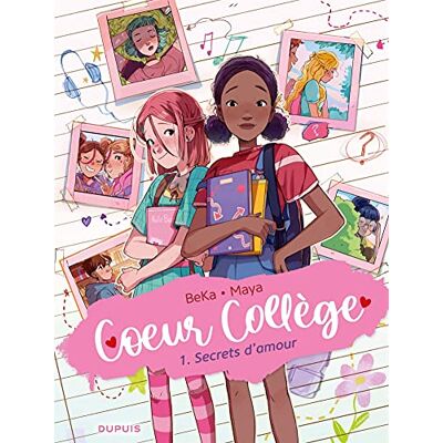 BeKa Coeur Collège. Vol. 1. Secrets D'Amour - Publicité BeKa Coeur Collège. Vol. 1. Secrets D'Amour - Publicité