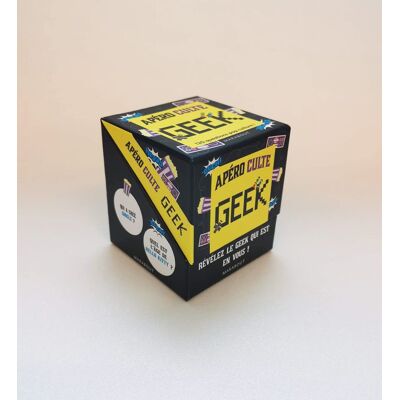 XXX Apéro Culte Geek : 120 Questions Pop Culture ! : Révélez Le Geek Qui Est En Vous ! - Publicité XXX Apéro Culte Geek : 120 Questions Pop Culture ! : Révélez Le Geek Qui Est En Vous ! - Publicité