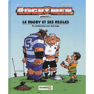 Les Rugbymen. Les Rugbymen Présentent Le Rugby Et Ses Règles - Publicité Les Rugbymen. Les Rugbymen Présentent Le Rugby Et Ses Règles - Publicité