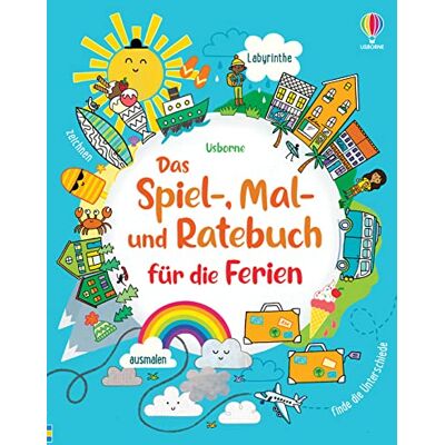 Lucy Bowman Das Spiel-, Mal- Und Ratebuch Für Die Ferien: Abwechslungsreiche Beschäftigung Für Den Urlaub – Ab 7 Jahren (Spiel-, Mal- Und Ratebücher) - Publicité Lucy Bowman Das Spiel-, Mal- Und Ratebuch Für Die Ferien: Abwechslungsreiche Beschäftigung Für Den Urlaub – Ab 7 Jahren (Spiel-, Mal- Und Ratebücher) - Publicité