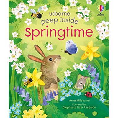 Anna Milbourne Peep Inside Springtime - Publicité Anna Milbourne Peep Inside Springtime - Publicité