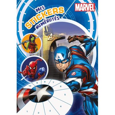 Marvel : Mes Stickers Numérotés - Publicité Marvel : Mes Stickers Numérotés - Publicité