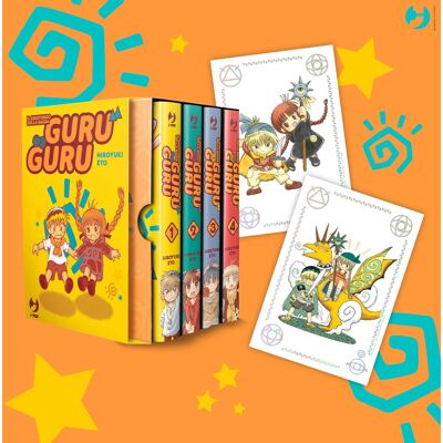Guru Guru. Il Girotondo Della Magia. Box. Con Gadget (Vol. 1-4) (J-Pop) - Publicité Guru Guru. Il Girotondo Della Magia. Box. Con Gadget (Vol. 1-4) (J-Pop) - Publicité