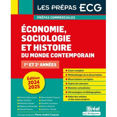 Collectif Economie, Sociologie Et Histoire Du Monde Contemporain : Prépas Commerciales 1re Et 2e Années - Publicité Collectif Economie, Sociologie Et Histoire Du Monde Contemporain : Prépas Commerciales 1re Et 2e Années - Publicité
