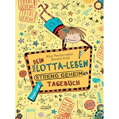 Alice Pantermüller Dein Lotta-Leben. Streng Geheimes Tagebuch - Publicité Alice Pantermüller Dein Lotta-Leben. Streng Geheimes Tagebuch - Publicité