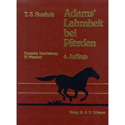 Adams, Ora R. Adams' Lahmheit Bei Pferden - Publicité Adams, Ora R. Adams' Lahmheit Bei Pferden - Publicité