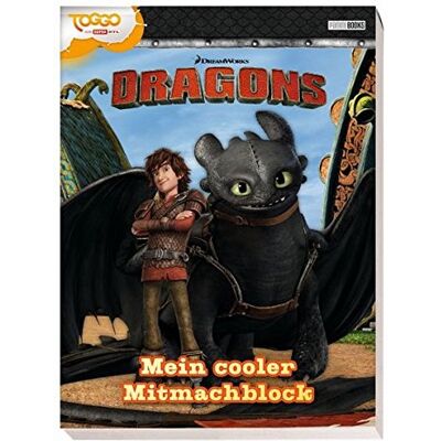 Panini Dragons: Mein Cooler Mitmachblock - Publicité Panini Dragons: Mein Cooler Mitmachblock - Publicité