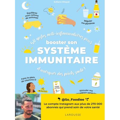 Sofiane Khayat 50 Gestes Anti-Inflammatoires Pour Booster Son Système Immunitaire Et Marquer Des Points Santé ! - Publicité Sofiane Khayat 50 Gestes Anti-Inflammatoires Pour Booster Son Système Immunitaire Et Marquer Des Points Santé ! - Publicité