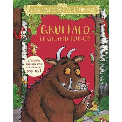Julia Donaldson Gruffalo : Le Grand Pop-Up - Publicité Julia Donaldson Gruffalo : Le Grand Pop-Up - Publicité