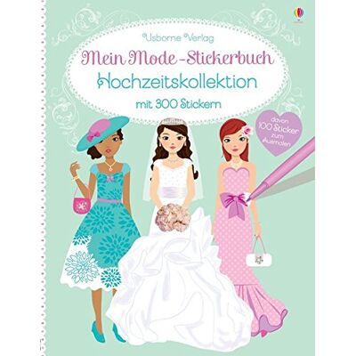 Fiona Watt Mein Mode-Stickerbuch: Hochzeitskollektion - Publicité Fiona Watt Mein Mode-Stickerbuch: Hochzeitskollektion - Publicité