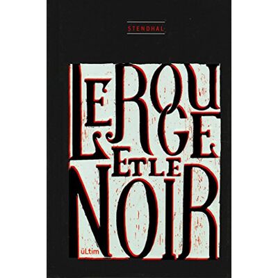 Stendhal Le Rouge Et Le Noir - Publicité Stendhal Le Rouge Et Le Noir - Publicité