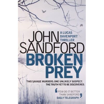 John Sandford Broken Prey (Lucas Davenport Mysteries) - Publicité John Sandford Broken Prey (Lucas Davenport Mysteries) - Publicité