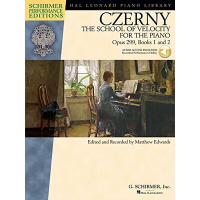 Various Schirmer Performance Ed Czerny School Velocity Op.299 Bk 1&2; Piano Bk/cd (Schirmer Performance Editions) - Publicité Various Schirmer Performance Ed Czerny School Velocity Op.299 Bk 1&2; Piano Bk/cd (Schirmer Performance Editions) - Publicité