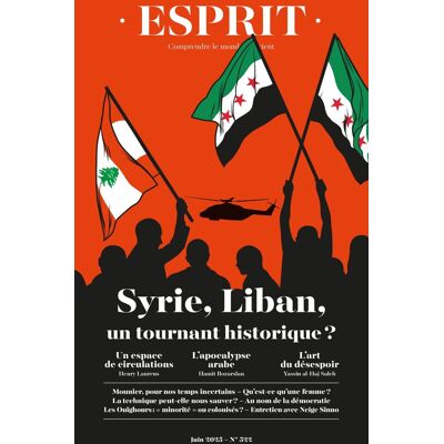 Collectif Esprit, N° 522. Syrie-Liban, Un Tournant Historique ? - Publicité Collectif Esprit, N° 522. Syrie-Liban, Un Tournant Historique ? - Publicité