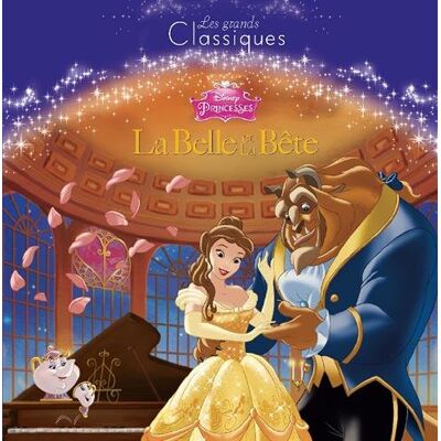 Disney La Belle Et La Bête Tout-Carton - Publicité Disney La Belle Et La Bête Tout-Carton - Publicité