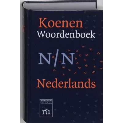 W.Th. de Boer Koenen Woordenboek Nederlands/druk 8 (Koenen Woordenboeken) - Publicité W.Th. de Boer Koenen Woordenboek Nederlands/druk 8 (Koenen Woordenboeken) - Publicité