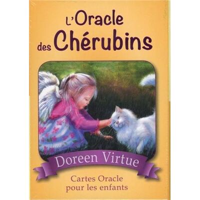Doreen Virtue L'Oracle Des Chérubins : Cartes Oracle Pour Les Enfants - Publicité Doreen Virtue L'Oracle Des Chérubins : Cartes Oracle Pour Les Enfants - Publicité