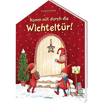 Komm Mit Durch Die Wichteltür!: In Haus-Form Gestanztes Pappbilderbuch Ab 3 Jahren - Publicité Komm Mit Durch Die Wichteltür!: In Haus-Form Gestanztes Pappbilderbuch Ab 3 Jahren - Publicité