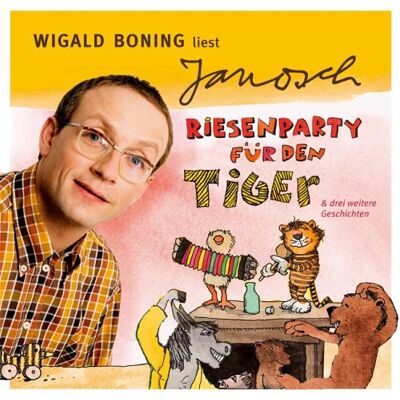Janosch Riesenparty Für Den Tiger. Cd . Und Drei Weitere Geschichten - Publicité Janosch Riesenparty Für Den Tiger. Cd . Und Drei Weitere Geschichten - Publicité