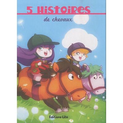 Collectif 5 Histoires De Chevaux - Publicité Collectif 5 Histoires De Chevaux - Publicité