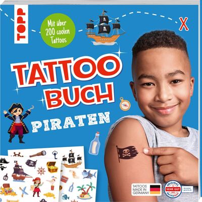 frechverlag Tattoobuch Piraten: Mit Über 200 Coolen Tattoos - Publicité frechverlag Tattoobuch Piraten: Mit Über 200 Coolen Tattoos - Publicité