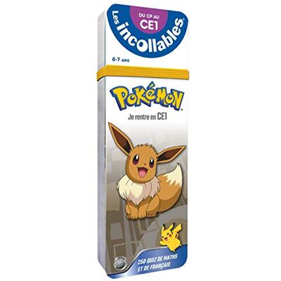 Play Bac Les Incollables, Pokémon : Je Rentre En Ce1, 6-7 Ans : Du Cp Au Ce1 - Publicité Play Bac Les Incollables, Pokémon : Je Rentre En Ce1, 6-7 Ans : Du Cp Au Ce1 - Publicité