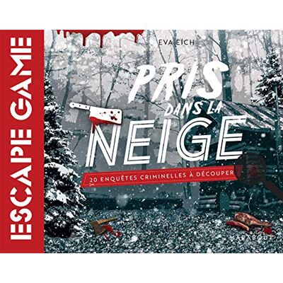 Marabout Pris Dans La Neige : 20 Enquêtes Criminelles À Découper - Publicité Marabout Pris Dans La Neige : 20 Enquêtes Criminelles À Découper - Publicité