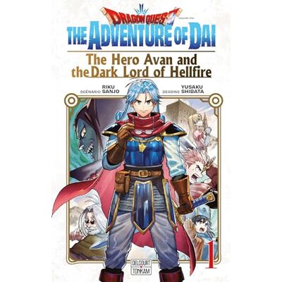 Riku Sanjô Dragon Quest : The Adventure Of Daï : The Hero Avan And The Dark Lord Of Hellfire. Vol. 1 - Publicité Riku Sanjô Dragon Quest : The Adventure Of Daï : The Hero Avan And The Dark Lord Of Hellfire. Vol. 1 - Publicité