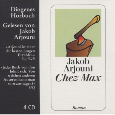 Jakob Arjouni Chez Max. 4 Cds - Publicité Jakob Arjouni Chez Max. 4 Cds - Publicité