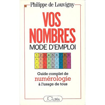 Louvigny, Philippe de Vos Nombres, Mode D'Emploi : Guide Complet De Numérologie À L'Usage De Tous - Publicité Louvigny, Philippe de Vos Nombres, Mode D'Emploi : Guide Complet De Numérologie À L'Usage De Tous - Publicité