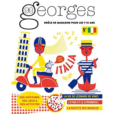 Collectif Georges : Drôle De Magazine Pour Enfants, N° 42. Italie - Publicité Collectif Georges : Drôle De Magazine Pour Enfants, N° 42. Italie - Publicité