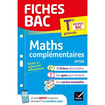 Collectif Maths Complémentaires Option, Terminale Générale : Nouveau Bac - Publicité Collectif Maths Complémentaires Option, Terminale Générale : Nouveau Bac - Publicité