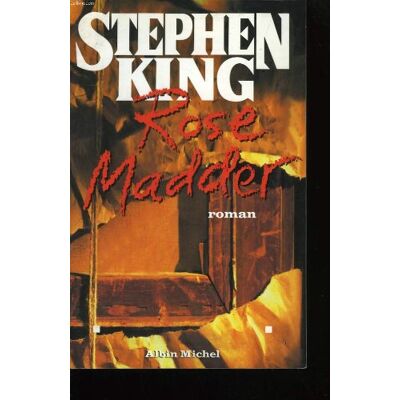 Stephen King Rose Madder - Publicité Stephen King Rose Madder - Publicité