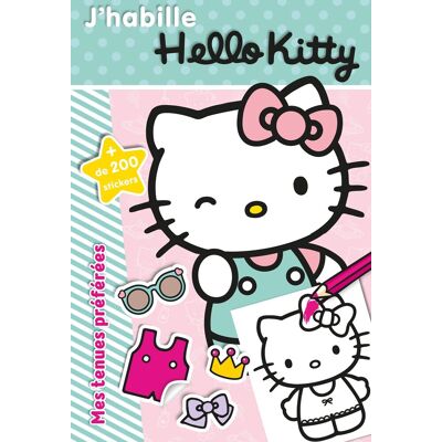 Hello Kitty : J'Habille : Mes Tenues Préférées - Publicité Hello Kitty : J'Habille : Mes Tenues Préférées - Publicité