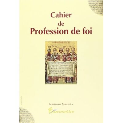 Collectif Cahier De Profession De Foi - Publicité Collectif Cahier De Profession De Foi - Publicité